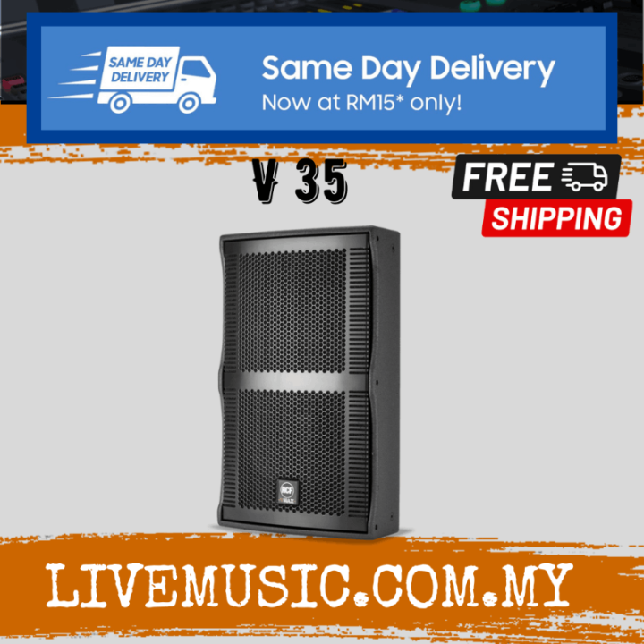 RCF V 35 Full Range Passive Two Way Speaker V35 V 35 Lazada