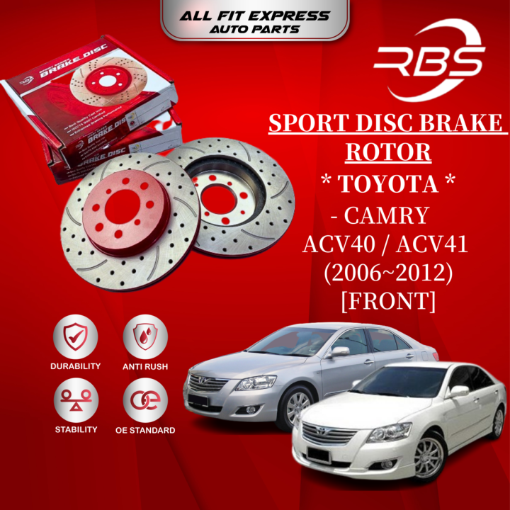 Toyota Camry Acv Acv Front Depan Rbs Disc Sport