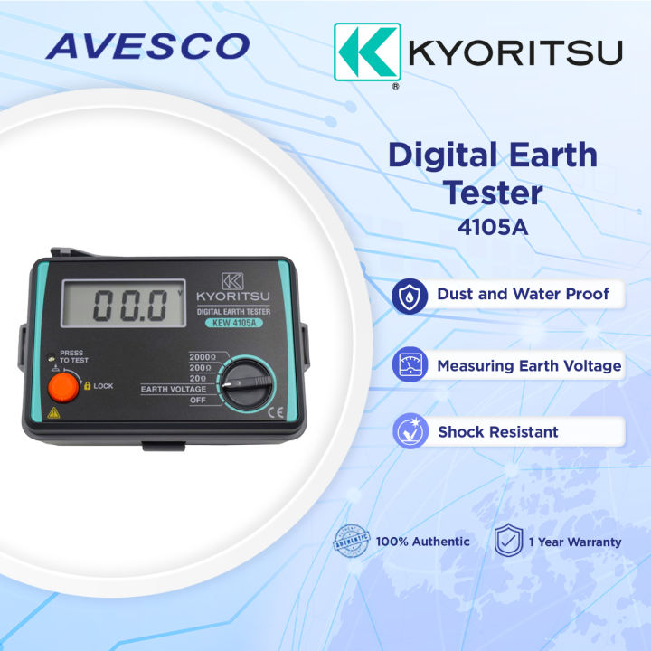 Earth Tester KEW 4105A Kyoritsu Lazada PH