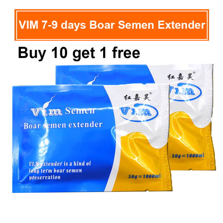 2024 VIM 7 9 Days Boar Semen Extender Powder 50g Long Term Extender Pig