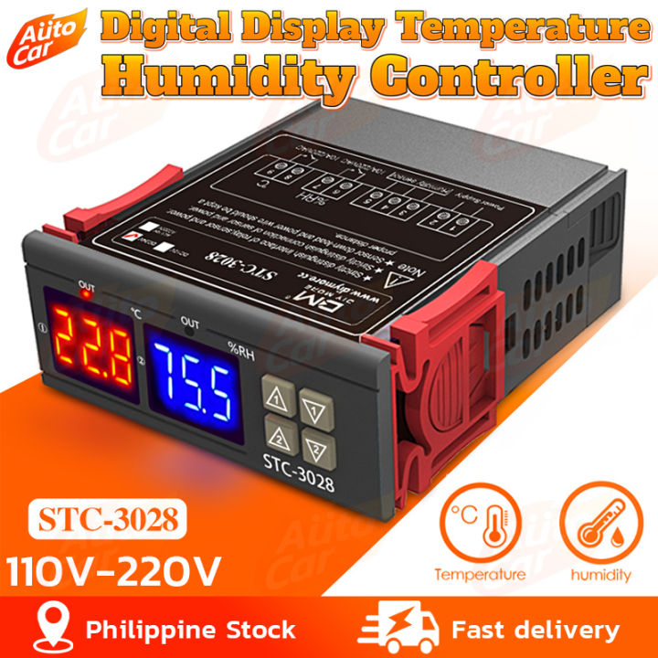 STC 3028 Intelligent Digital Display Temperature And Humidity