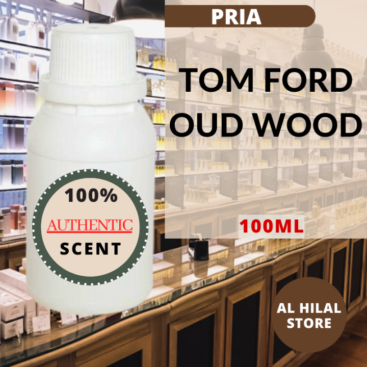 PREMIUM BIBIT PARFUM PRIA TOM FORD OUD WOOD 100ML TAHAN LAMA