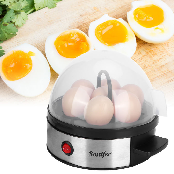 Electric Egg Steamer Boiler Mini Stainless Steel Egg Cooking Machine