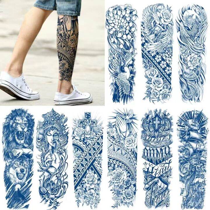 Magic Tattoo Cm Full Arm Series Sticker Waterproof Temporary