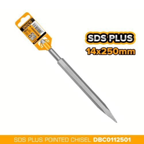 Buildmate Ingco Sds Plus Chisel X Mm Pointed Flat Concrete