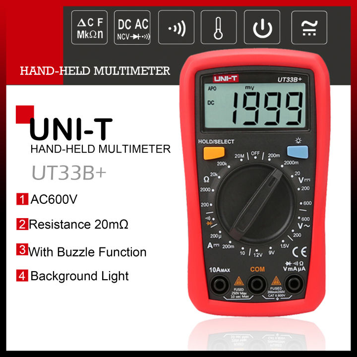 Digital Multimeter Palm Size Uni T Ut B Lazada