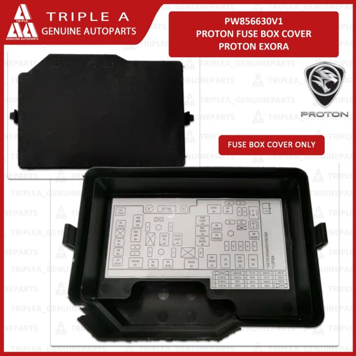 Proton Exora Genuine Fuse Box Cover PW856630V1 Engine Junction Box USED