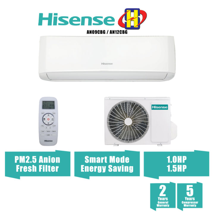 Installation Hisense Air Conditioner Hp Hp Non Inverter