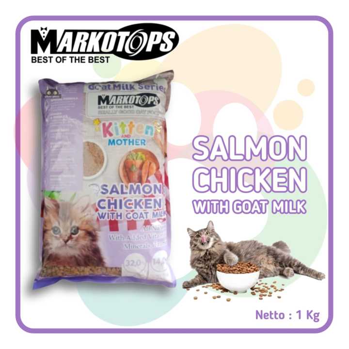 MARKOTOPS KITTEN MOTHER 800 Gr Makanan Kucing Kering With Goat Milk