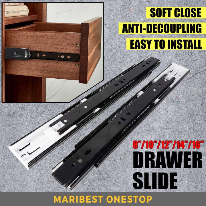 Cabinet Drawer Slide Soft Close Drawer Rail Drawer Slide Heavy Duty