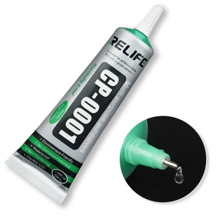 15ML CP 0001 CP 0002 Transparent Adhesive Transparent Liquid Glue Black