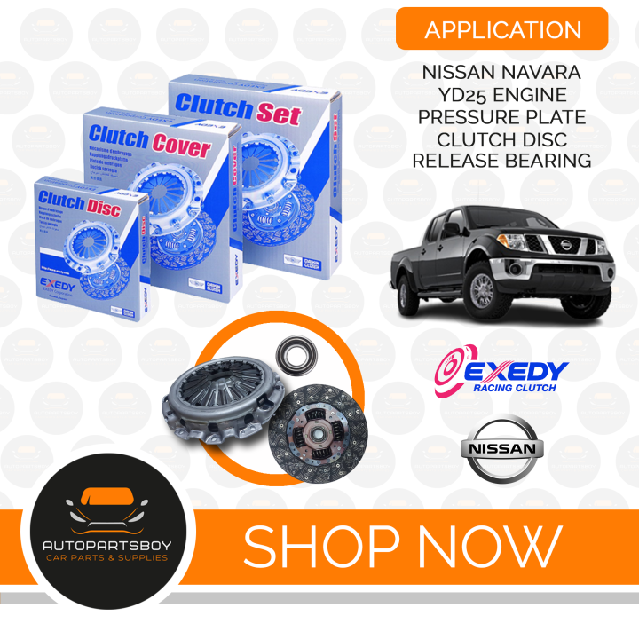 Exedy Clutch Kit For Nissan Navara Yd Pressure Plate Clutch Disc