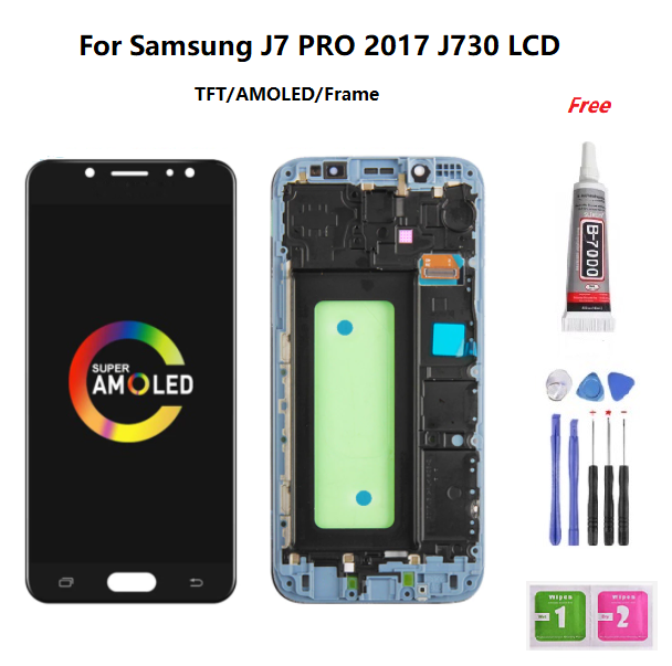 TFT With Frame For Samsung Galaxy J5 2016 J510 J510F LCD Display With