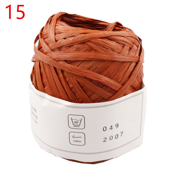 G M Ball Summer Natural Raffia Fiber Yarn Diy Hand Knitting