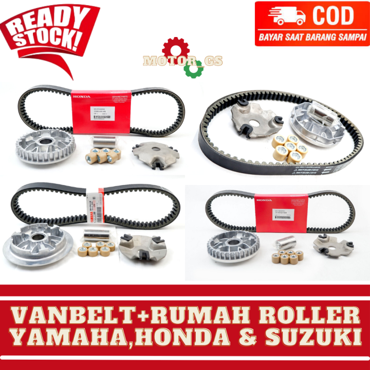 Vanbelt Rumah Roller Assy Semua Motor Matic Honda Dan Yamaha Lazada