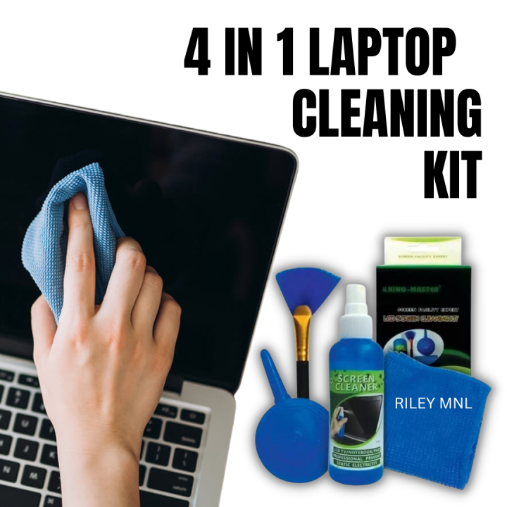 Riley Mnl In Laptop Cleaning Kit Lcd Keyboard Lens Screen