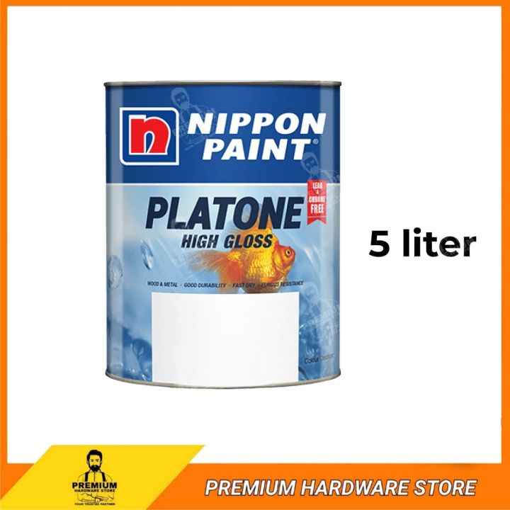 Nippon Platone High Gloss Liter Wood Metal Paint Oil Based Oil Base