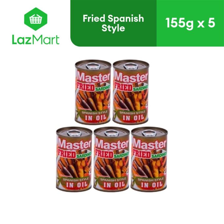 Master Sardines Fried Spanish Style G X Lazada Ph