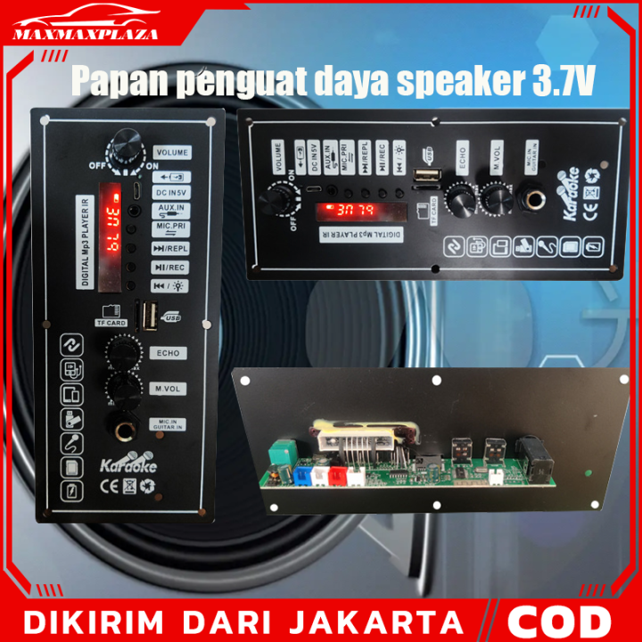 Dikirim Dari Jakarta Amplifier Mobil Square Dance Audio Bluetooth