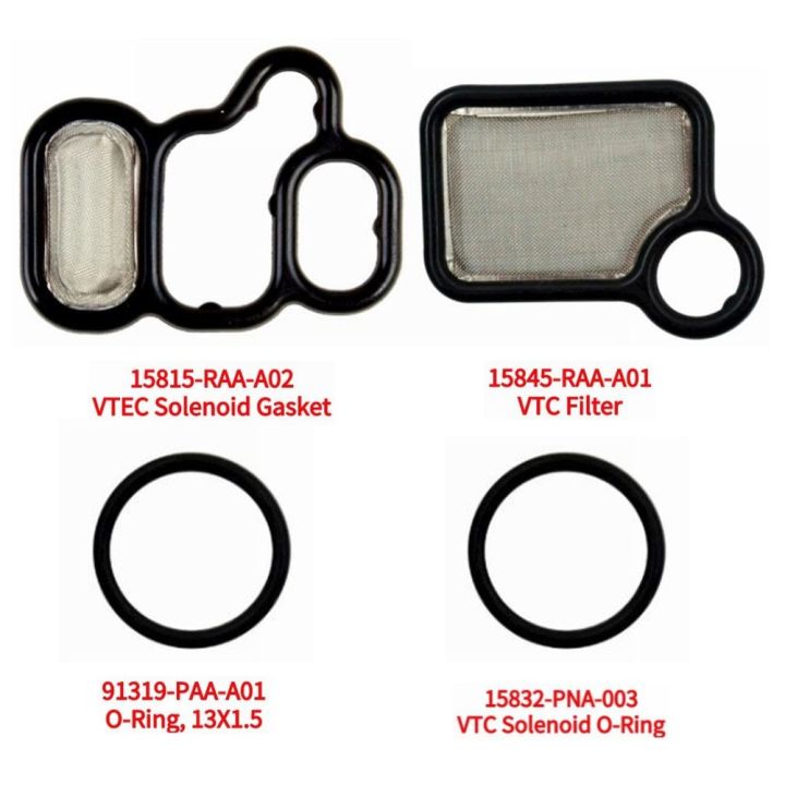 Auto Parts OE Standard VTEC Solenoid Spool Valve Gasket Kit For 03 07