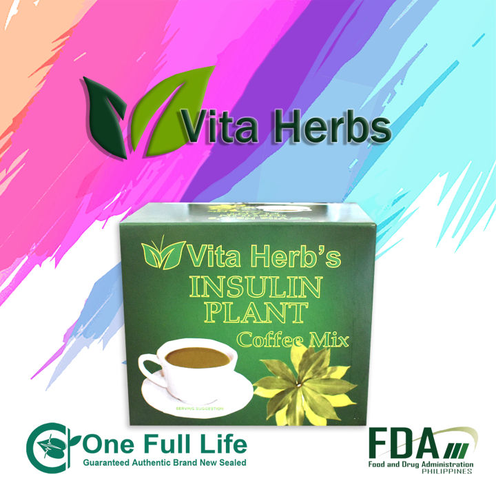 Vita Herbs Insulin Plant Coffee Mix S X Box Lazada Ph