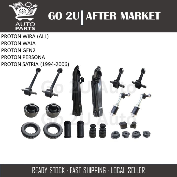 Wira Pcs Combo Set Rear Suspension Link Long Upper Short Susp Arm