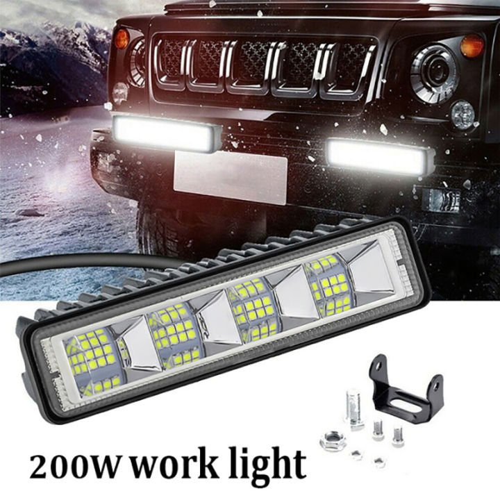 Graceful Pcs Inch Led Work Light Spot Beam Bar Car Suv Offroad