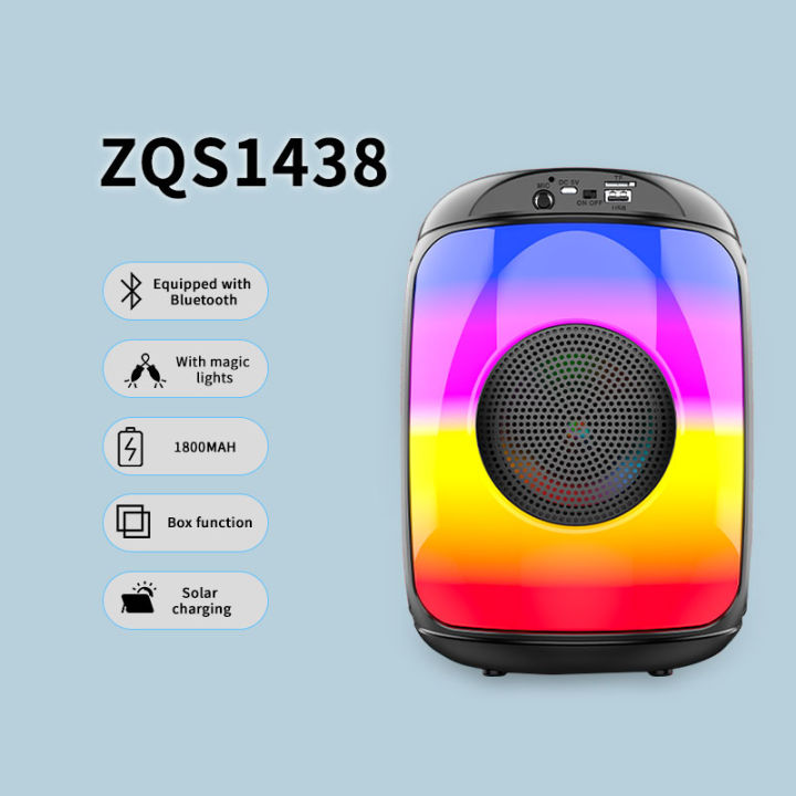 Zqs Inch Portable Wireless Bluetooth Karaoke Speaker Supported