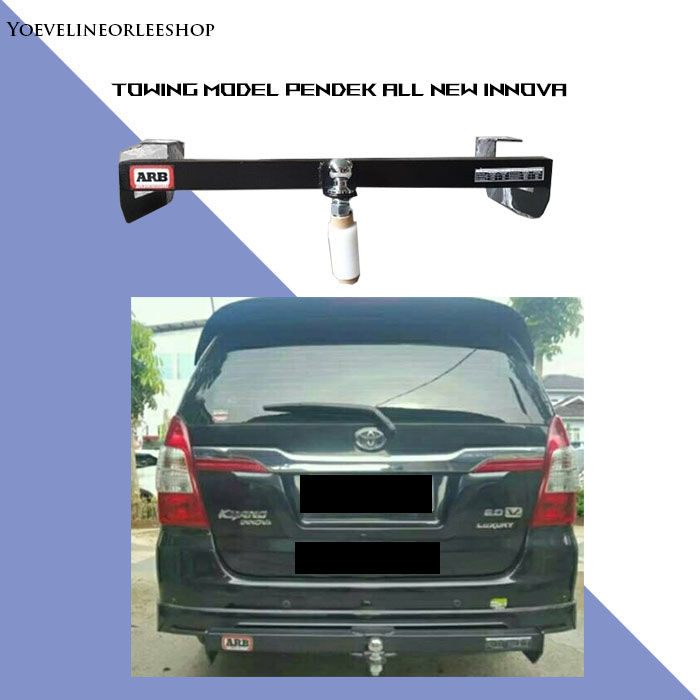 Towing Bar Model Pendek All New Innova Bumper Belakang ARB Pelindung