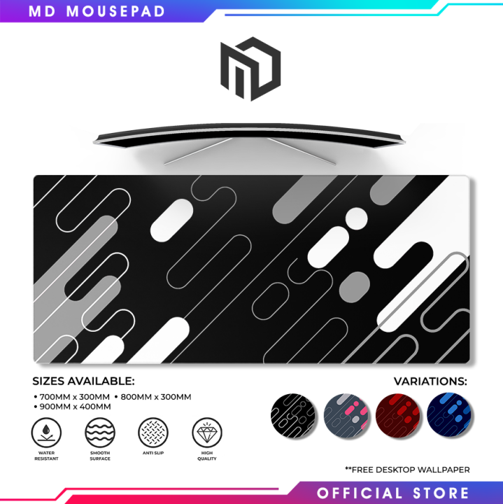 MD Mousepad Geometric 007 Extended Mousepad Large Gaming Mousepad