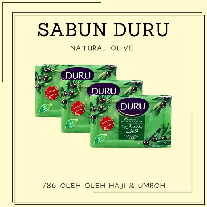 Sabun Duru Natural Olive Sabun Zaitun Duru Lazada Indonesia