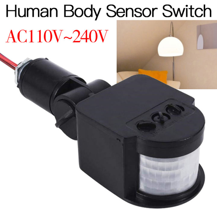 Motion Sensing Light Switch Outdoor AC 220V Automatic Infrared PIR