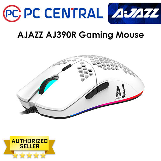 Ajazz Aj R Lightweight Gaming Mouse Rgb Honeycomb Usb Wired Gaming