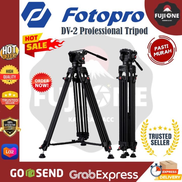 Fotopro Dv Professional Tripod Video Lazada Indonesia