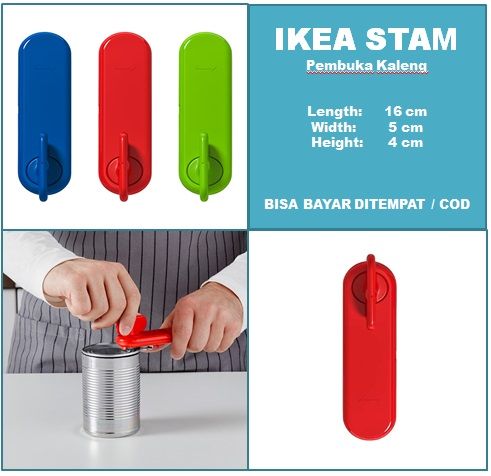 Pembuka Kaleng Ikea Stam Alat Pembuka Kaleng Manual Serbaguna