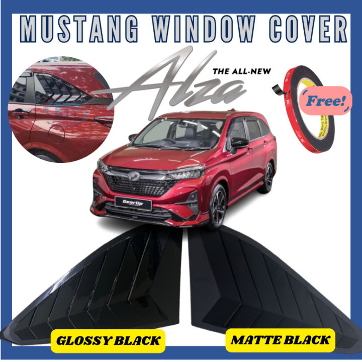 Perodua Alza NEW Toyota Veloz 2022 2023 Mustang Window Cover Rear