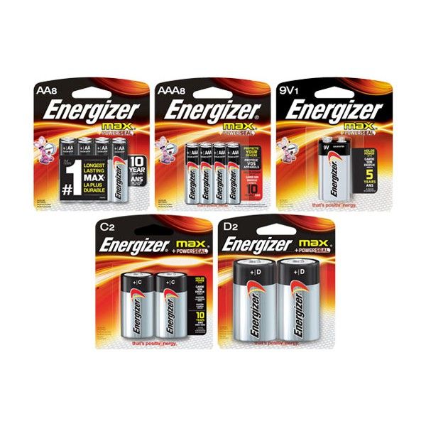 Alkaline Battery AA AAA 9V C D VARIOUS BRAND Lazada