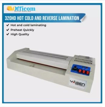 Officom A A Hot And Cold Laminating Machine With Reverse Feed