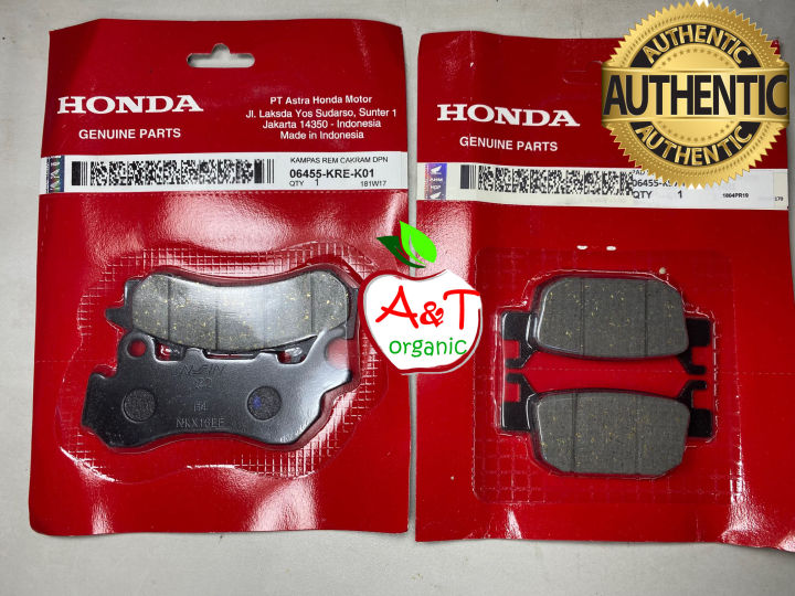 PCX 160 CBS Genuine Honda Brake Pad Front Rear Set For PCX 160 CBS