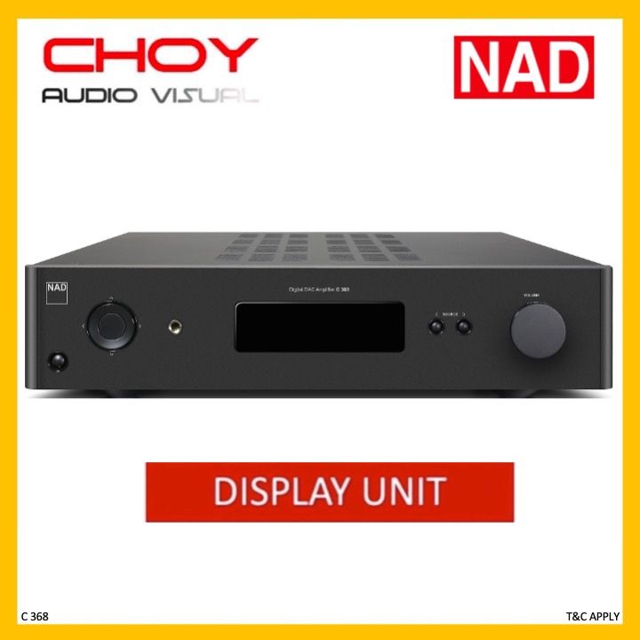 Nad C Hybrid Digital Dac Amplifier Display Unit Lazada