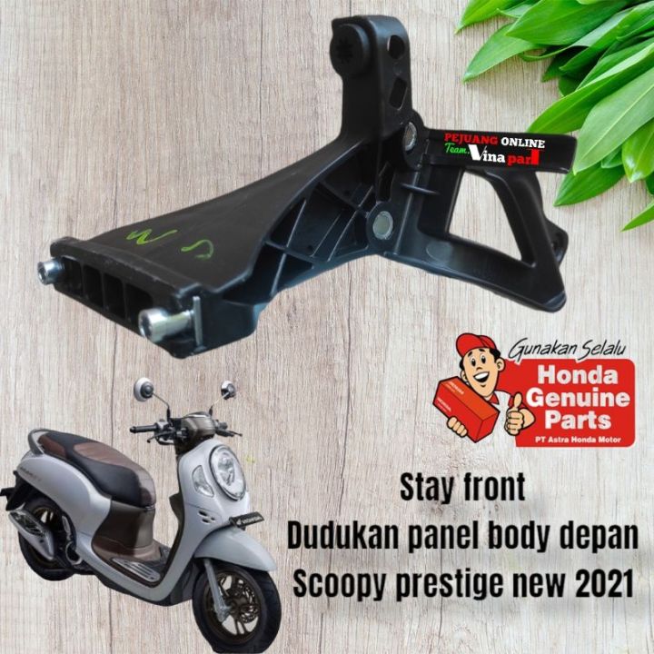 Stay Front Cover Dudukan Body Depan Scoopy Prestige New 2021 2022 2023