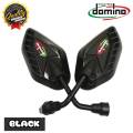 SUZUKI Burgman Motorcycle Side Mirror Domino Logo Short Stem