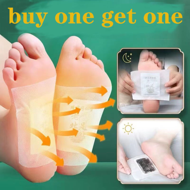 White Gold Box Kinoki Cleansing Detox Foot Pads Toxins Remover For