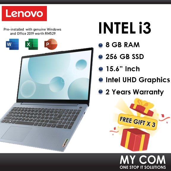 Lenovo IdeaPad 3 15IAU7 82RK004GMJ 15 6 FHD Laptop Notebook I3 1215U