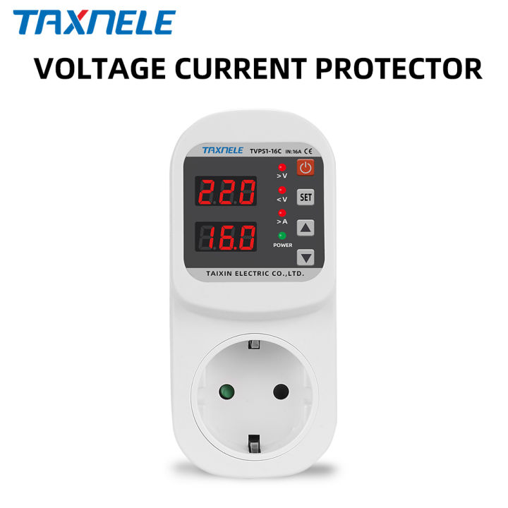 Over Voltage Current Under Voltage Protector Socket Ac V V