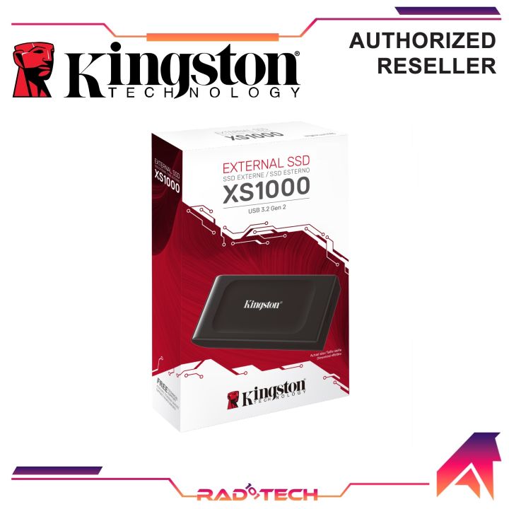 Kingston XS1000 1TB 2TB SSD Pocket Sized USB 3 2 Gen 2 External Solid