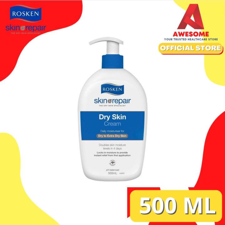 Rosken Skin Repair Dry Skin Cream Ml Lazada