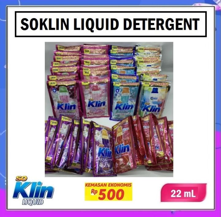 Promo Soklin Liquid Detergent Cair So Klin Softergent Ml Sayang