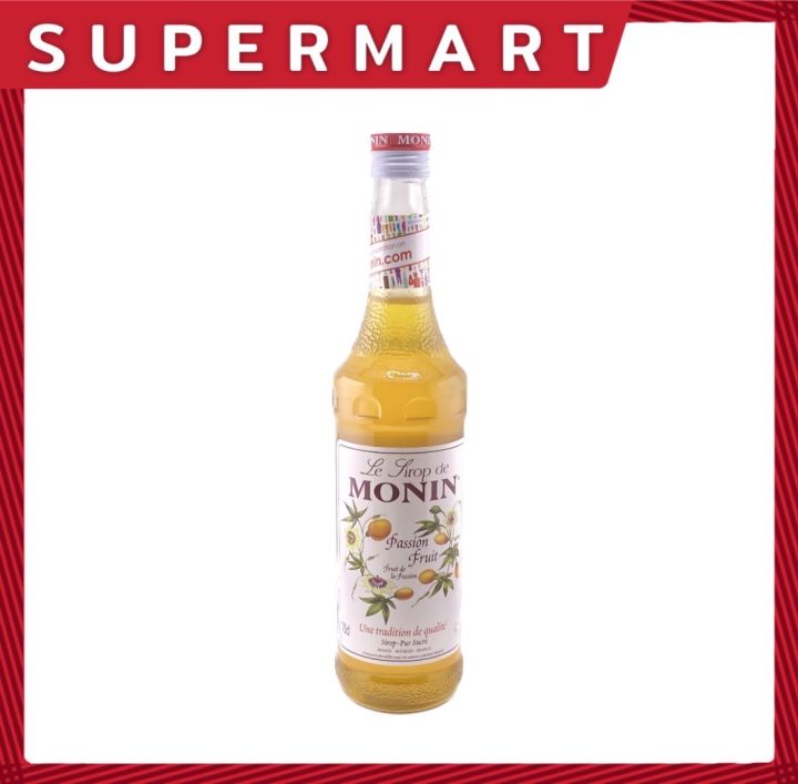 Supermart Monin Passion Fruit Syrup Ml