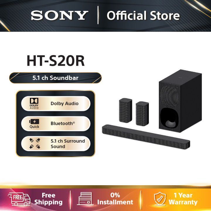 Sony Ch Home Cinema Soundbar System Ht S R Lazada